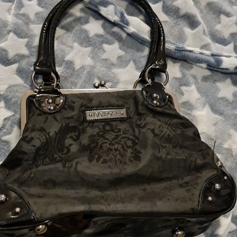 Black vintage purse